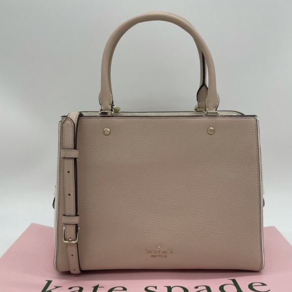 Kate Spade  Leila colorblock Medium triple compartments Satchel Versatile use. - Picture 2 of 12